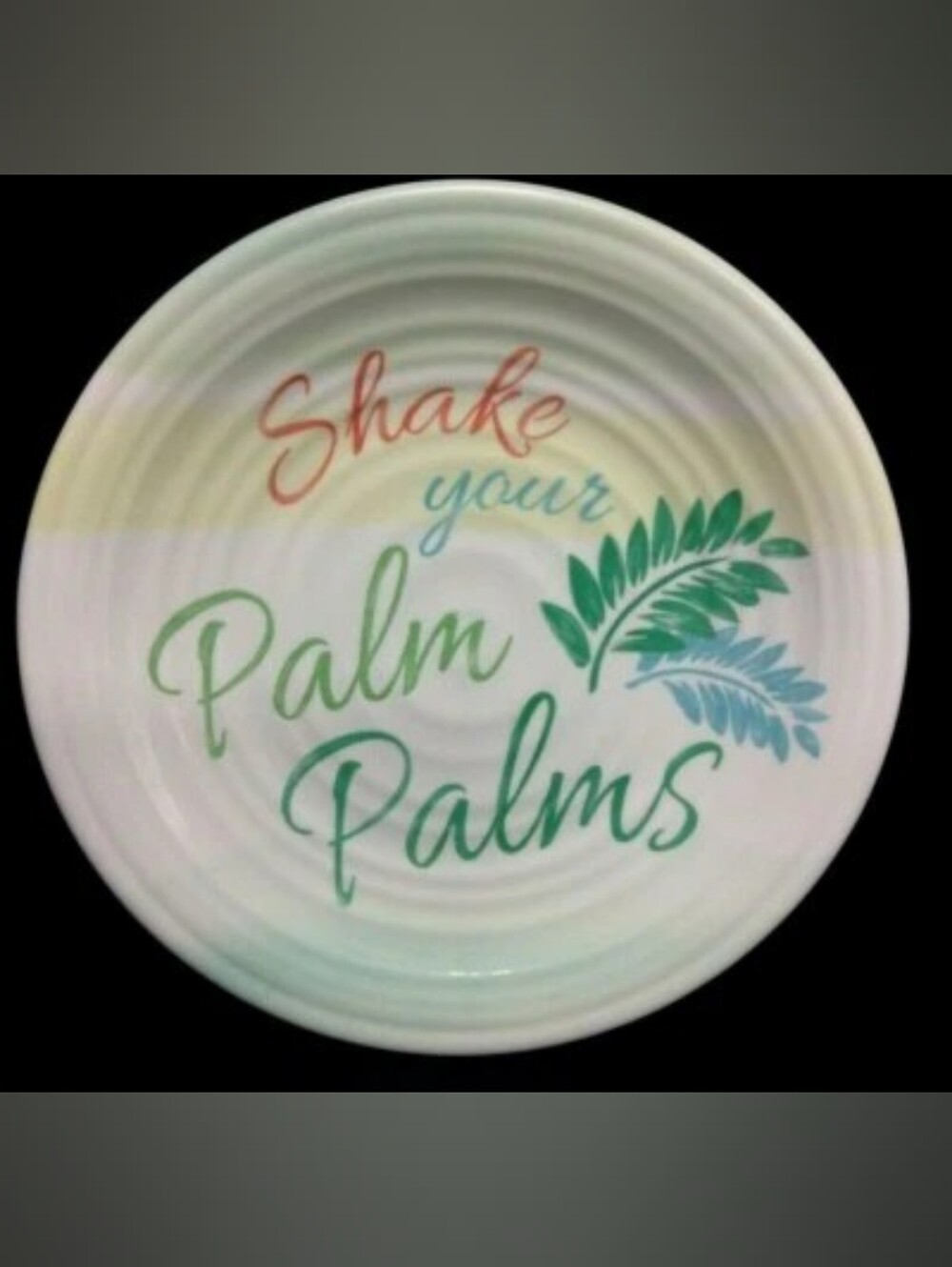 4 Frontgate Summer Pun Melamine Plates ๐๐ - Picture 5 of 6
